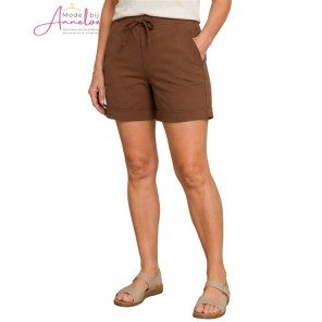 Dreamstar Bermuda broek 306 Travel Uni Cacao